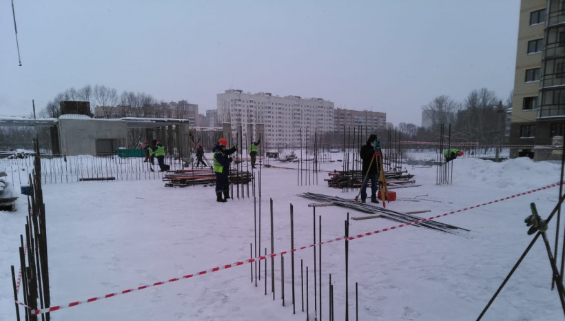 Строительство нового корпуса школе №11 в Щелкове планируют завершить в мае 2021