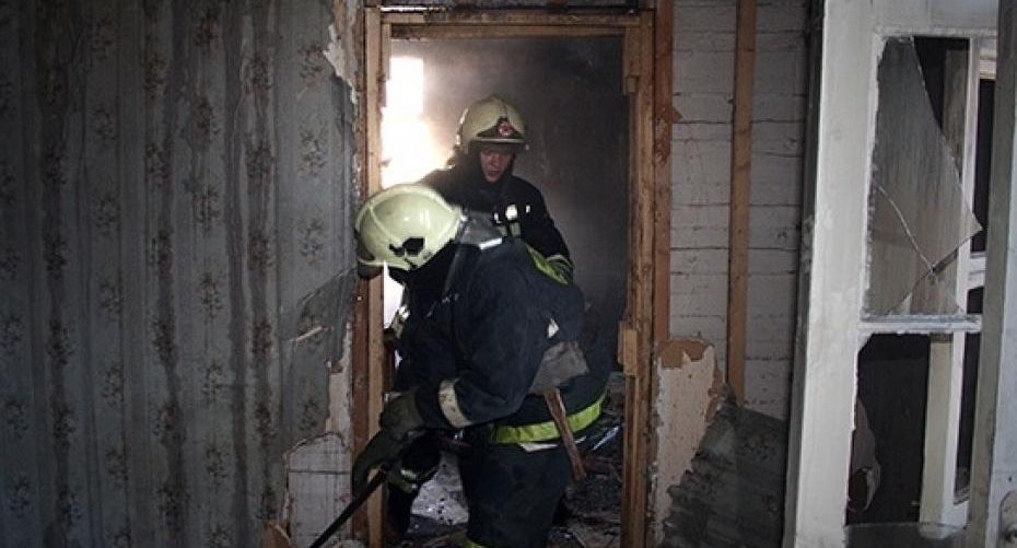 Житель поселка Загорянский пострадал во время пожара в квартире