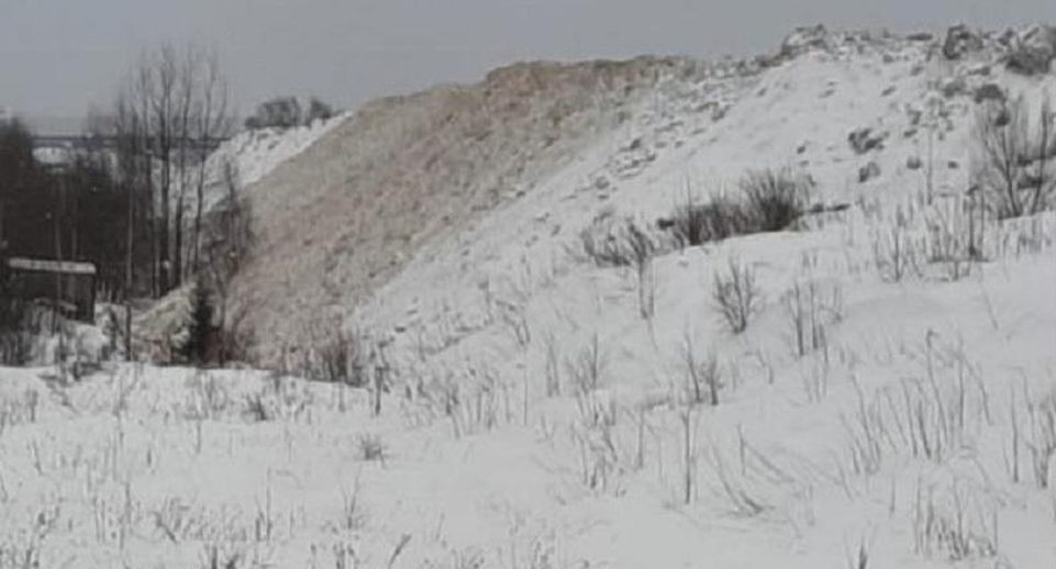 Минэкологии потребовало привести в порядок снегосвалку в Щелкове